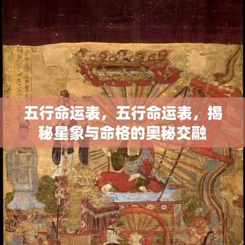 揭秘五行命运表,星象与命格的奥秘交融之道