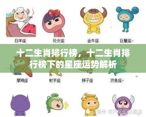 十二生肖排行榜及星座运势解析概览